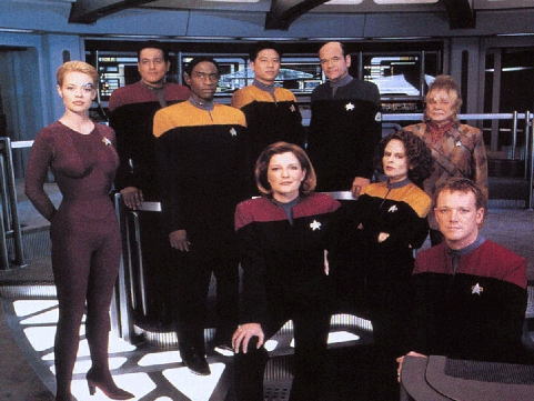 crew of the starship voyager